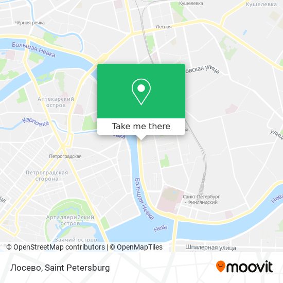 Лосево map