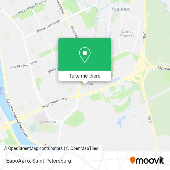 ЕвроАвто map