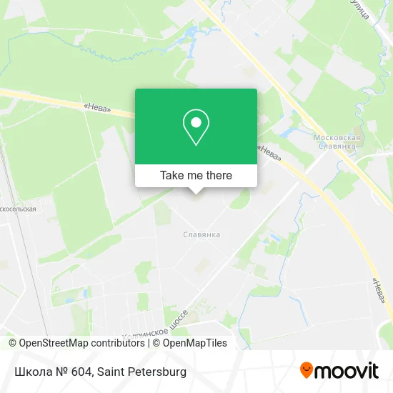 Школа № 604 map