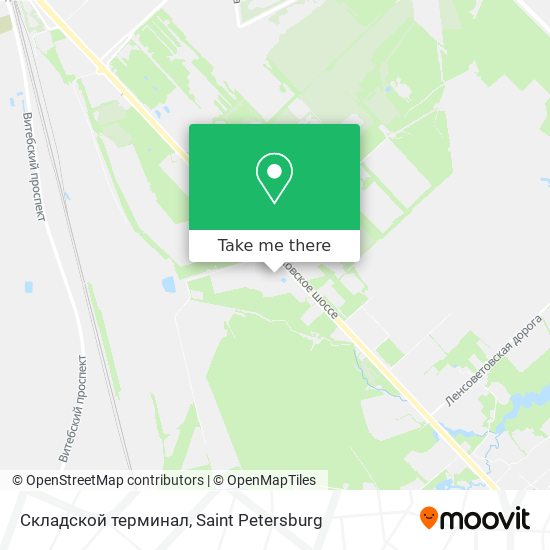 Складской терминал map