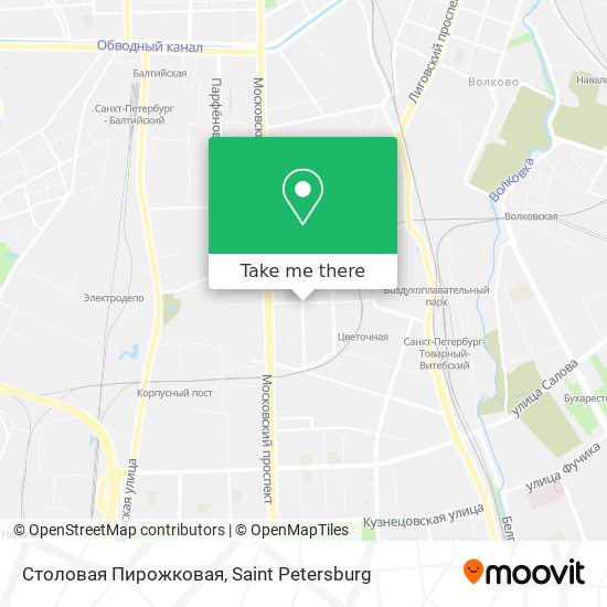 Столовая Пирожковая map