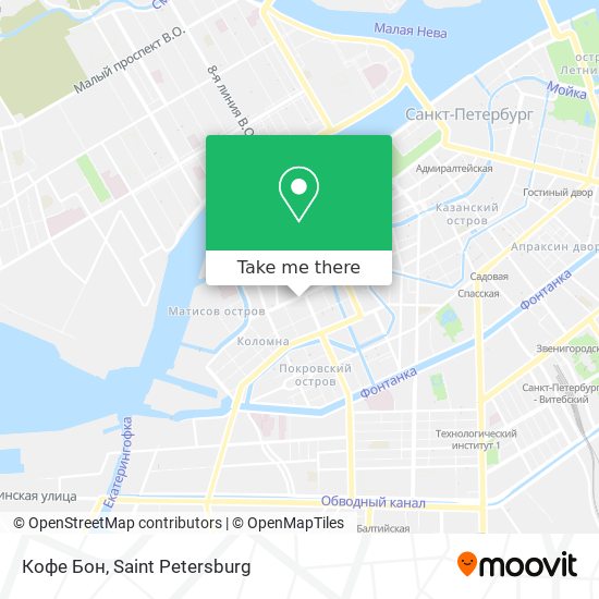 Кофе Бон map