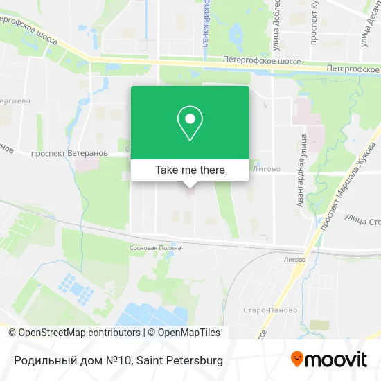 Родильный дом №10 map