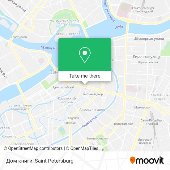 Дом книги map