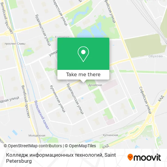 Колледж информационных технологий map