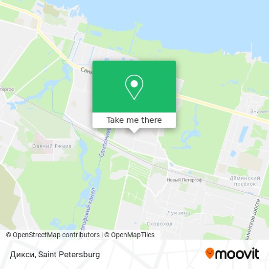 Дикси map