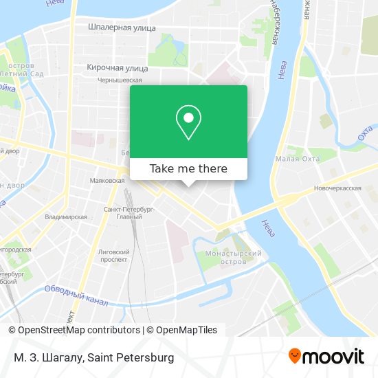 М. З. Шагалу map