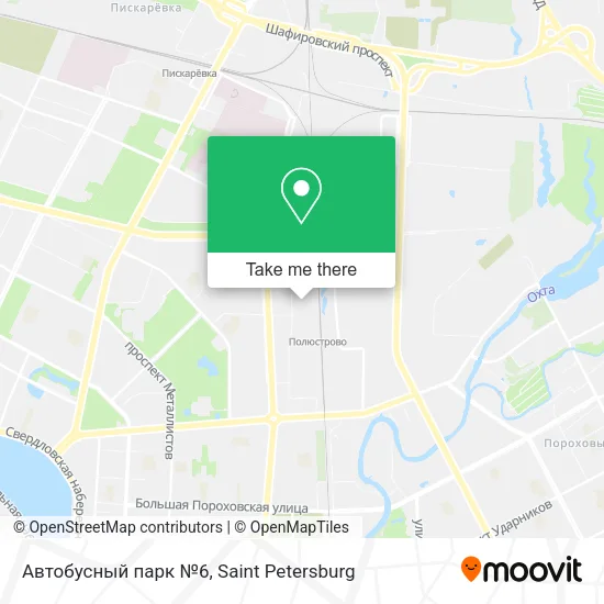 Автобусный парк №6 map