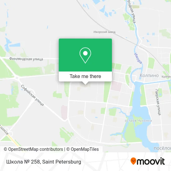 Школа № 258 map