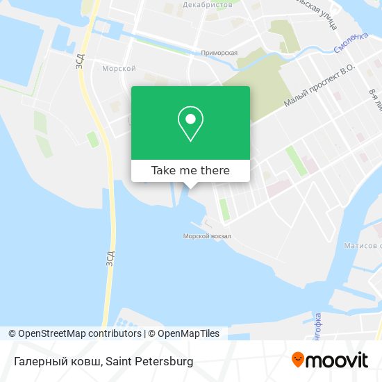 Галерный ковш map