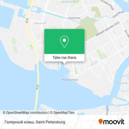 Галерный ковш map