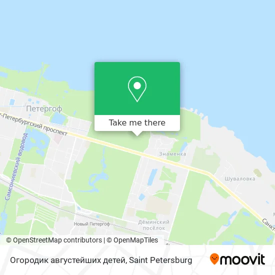 Огородик августейших детей map