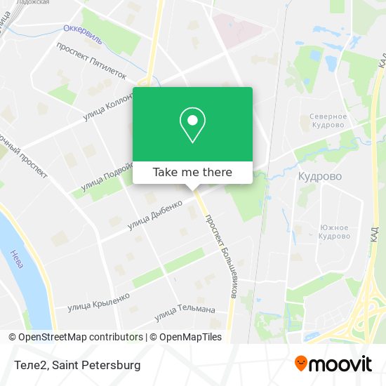 Теле2 map