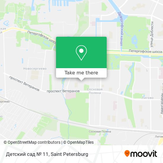 Детский сад № 11 map