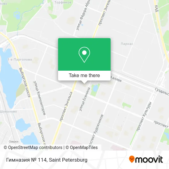 Гимназия № 114 map