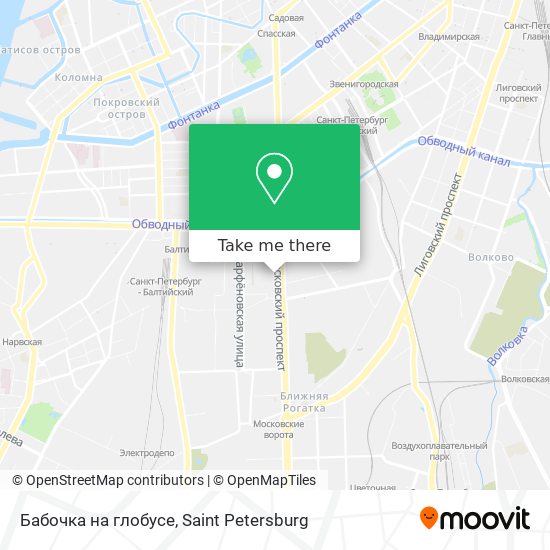 Бабочка на глобусе map