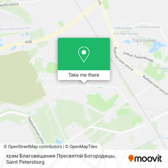 храм Благовещения Пресвятой Богородицы map