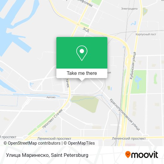 Улица Маринеско map