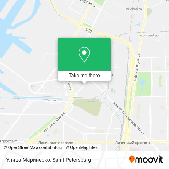 Улица Маринеско map
