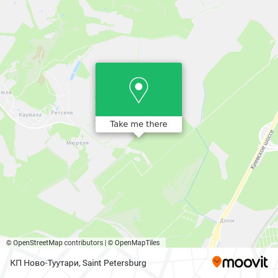 КП Ново-Туутари map