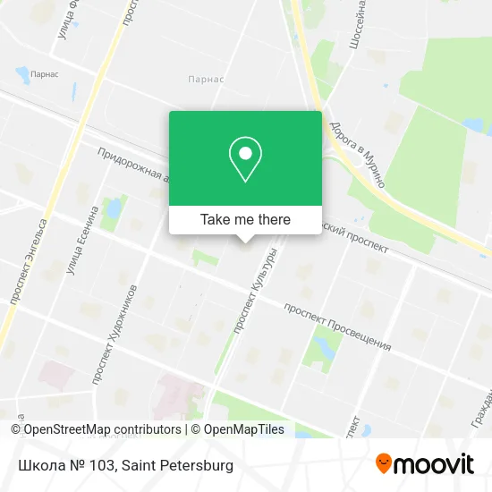 Школа № 103 map