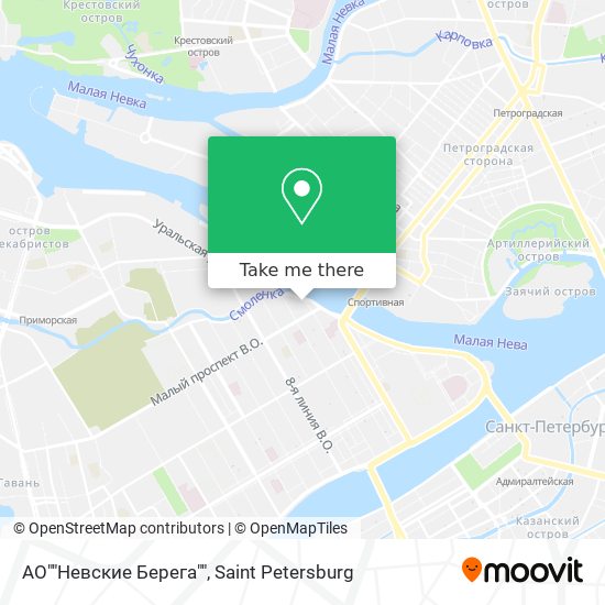АО""Невские Берега"" map