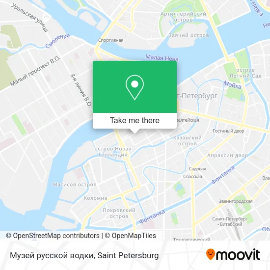 Музей русской водки map