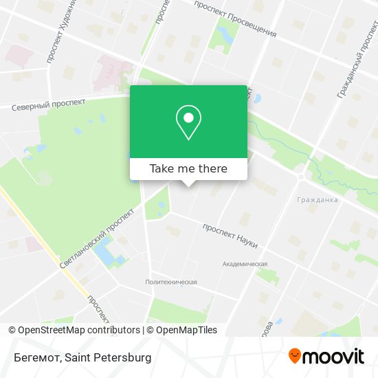 Бегемот map