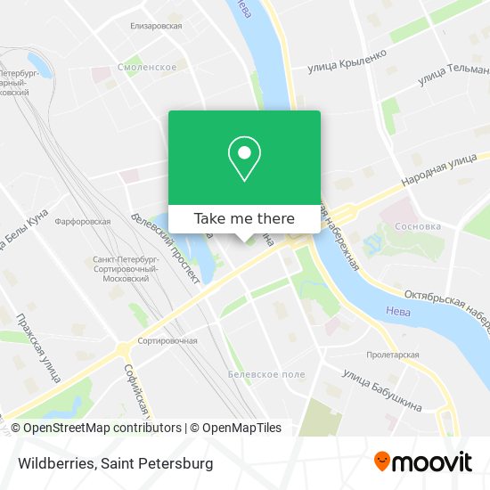 Wildberries map