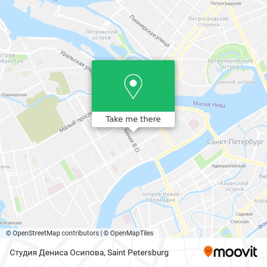 Студия Дениса Осипова map