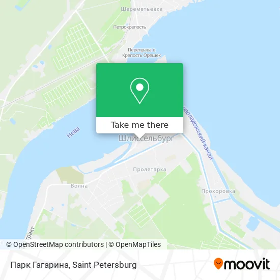 Парк Гагарина map