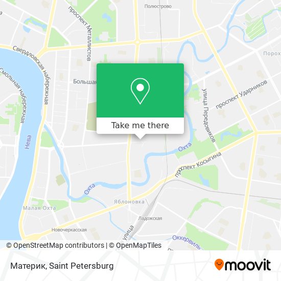 Материк map