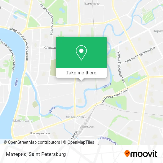 Материк map