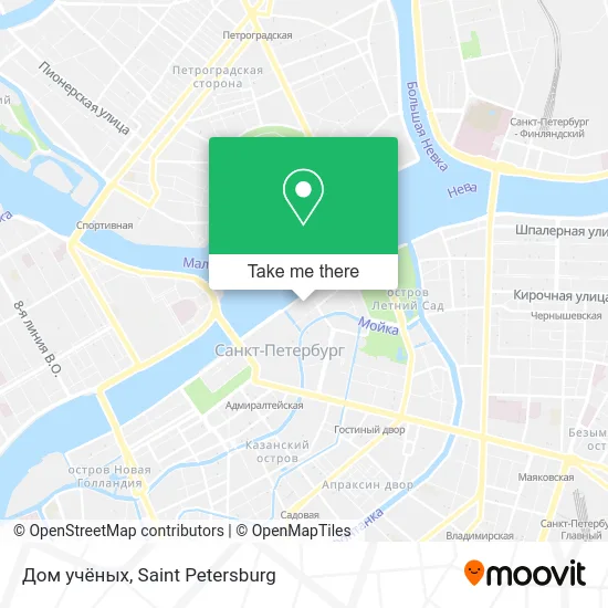 Дом учёных map