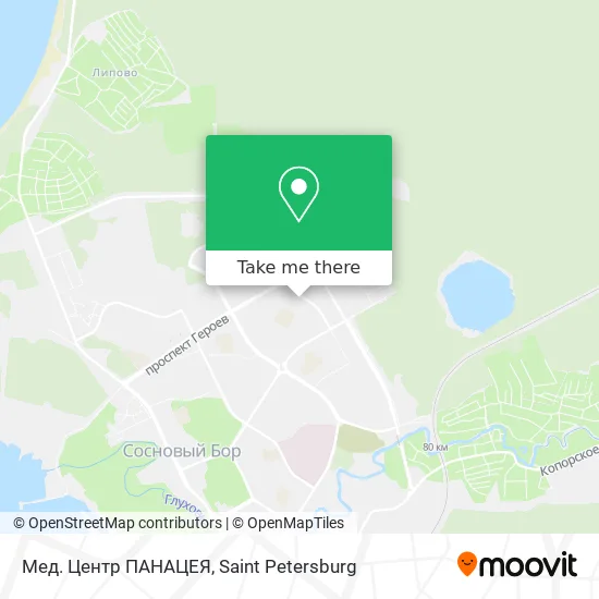 Мед. Центр ПАНАЦЕЯ map