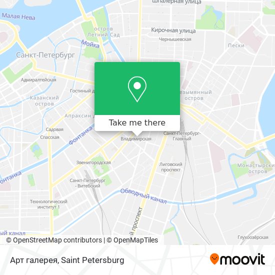 Арт галерея map