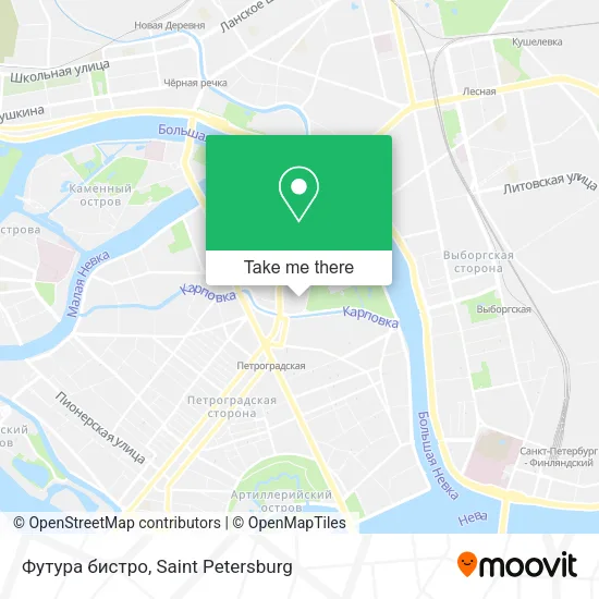 Футура бистро map