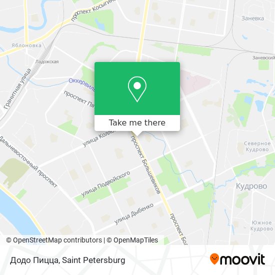 Додо Пицца map