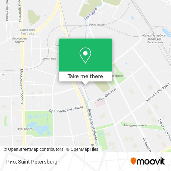 Рио map