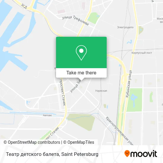 Театр детского балета map