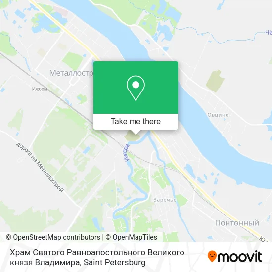 Храм Святого Равноапостольного Великого князя Владимира map