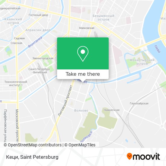 Кеци map