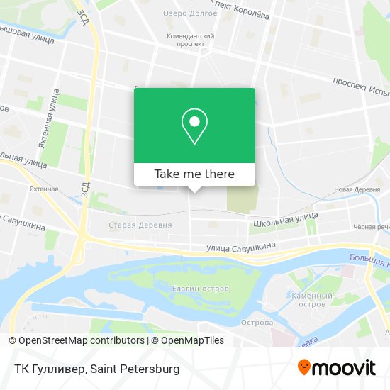 ТК Гулливер map