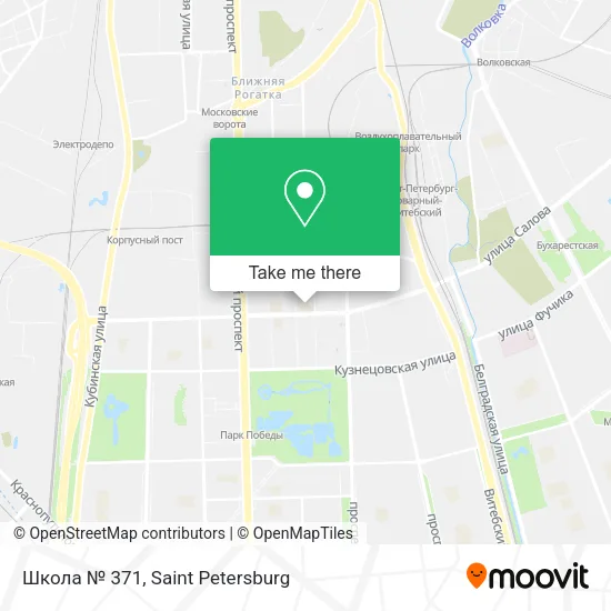 Школа № 371 map