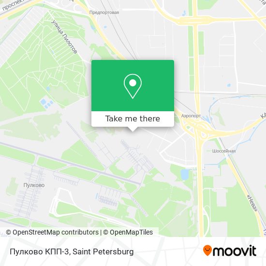 Пулково КПП-3 map