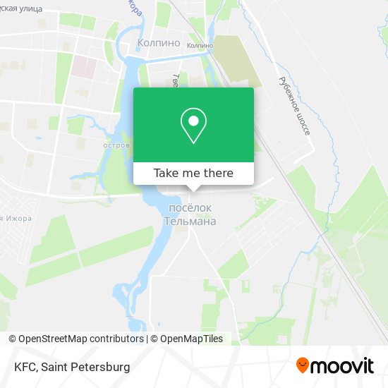 KFC map