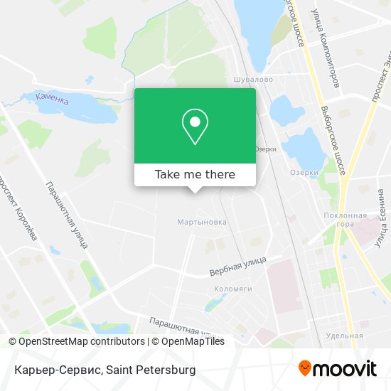 Карьер-Сервис map