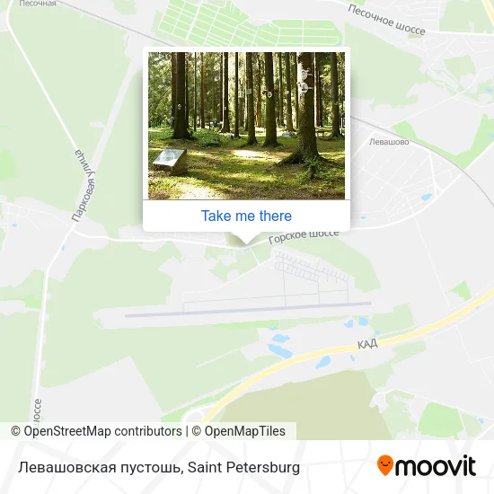 Левашовская пустошь map