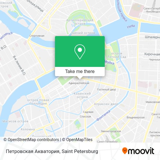Петровская Акватория map