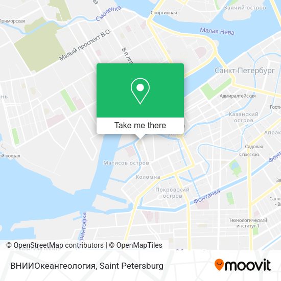 ВНИИОкеангеология map